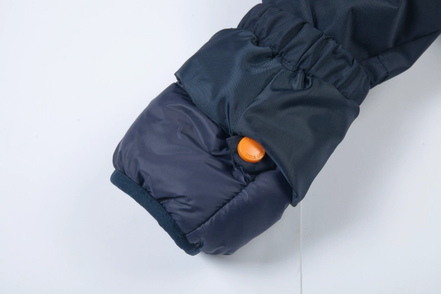 3M Insulated Detachable Collegiate Jacket-Navy + Orange / Navy