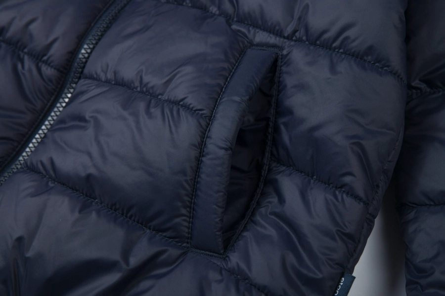 3M Insulated Detachable Collegiate Jacket-Navy + Orange / Navy