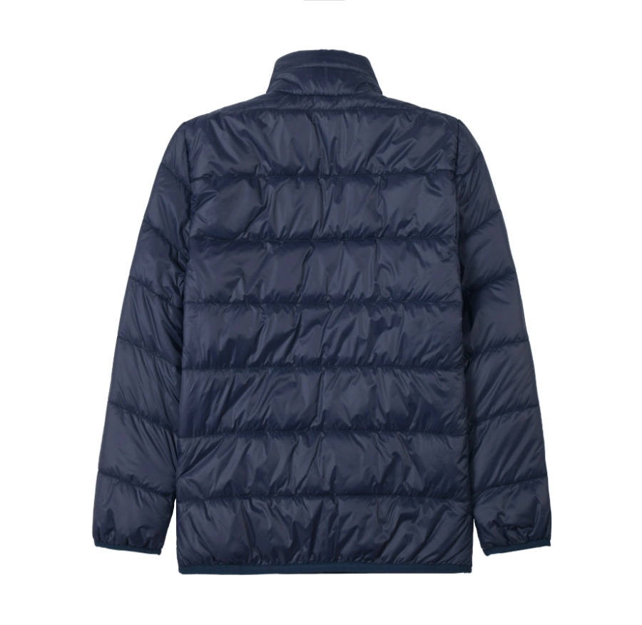 3M Insulated Detachable Collegiate Jacket-Navy + Orange / Navy