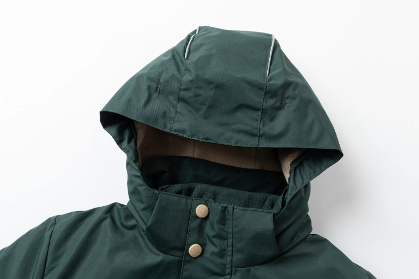 3M Insulated Multi-Functional Collegiate Winter Jacket-Dark Green / Dark Green