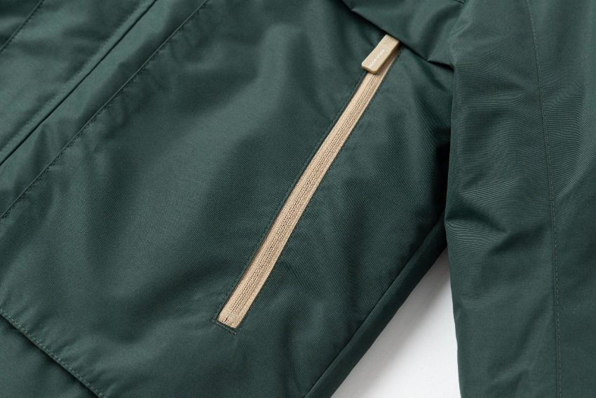 3M Insulated Multi-Functional Collegiate Winter Jacket-Dark Green / Dark Green