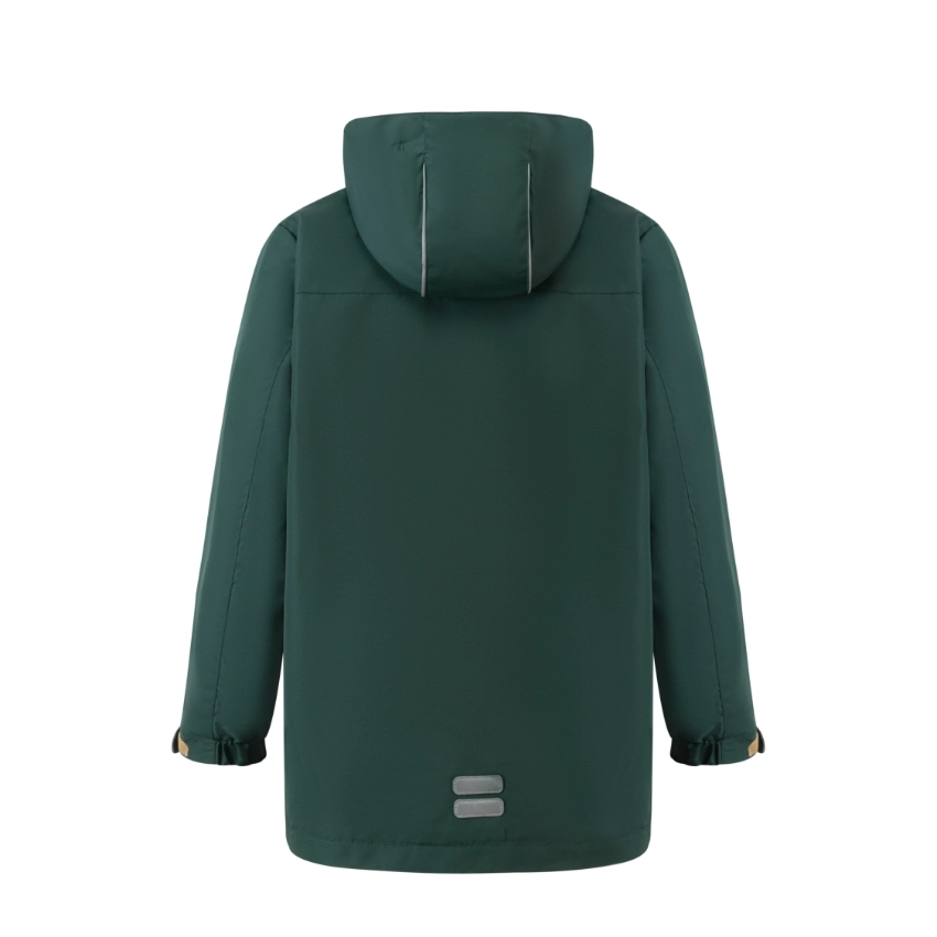 3M Insulated Multi-Functional Collegiate Winter Jacket-Dark Green / Dark Green
