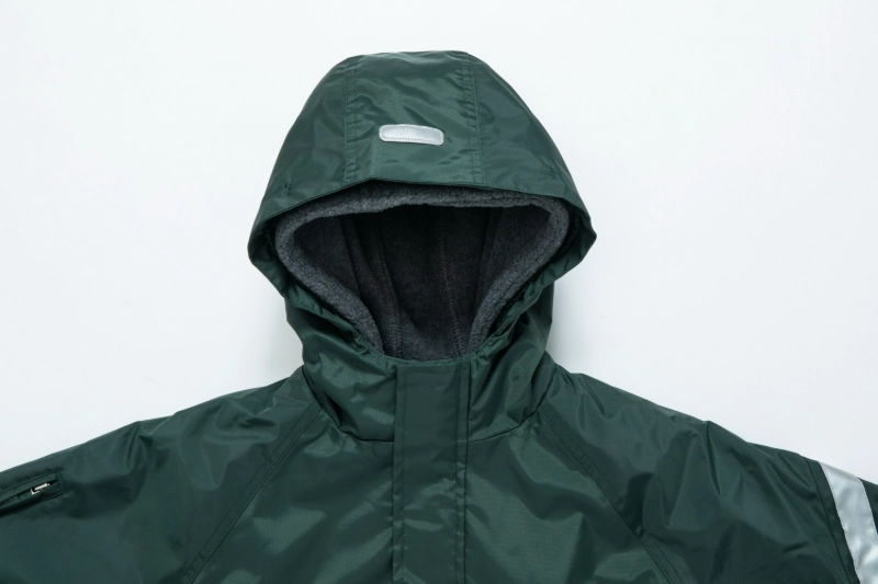 British Academy Detachable Jacket-Dark Green/Grey