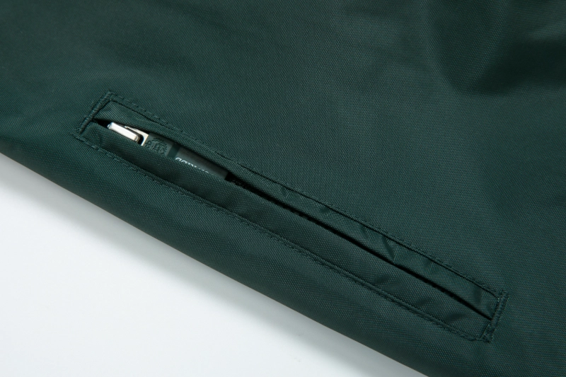 British Academy Detachable Jacket-Dark Green/Grey