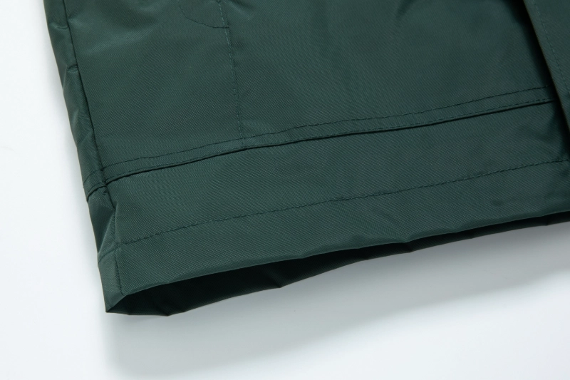 British Academy Detachable Jacket-Dark Green/Grey