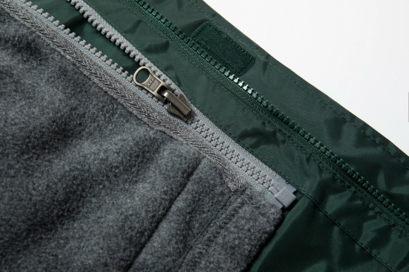 British Academy Detachable Jacket-Dark Green/Grey