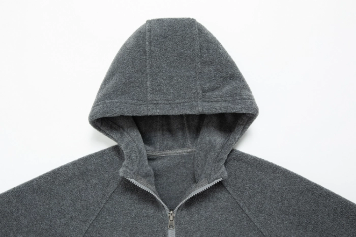 British Academy Detachable Jacket-Wine Red/Grey