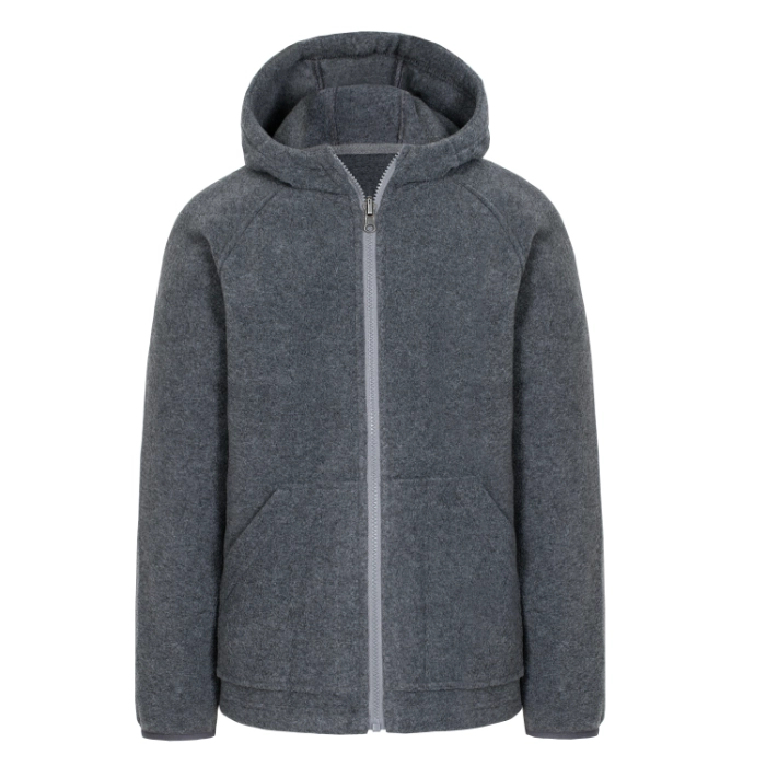 British Academy Detachable Jacket-Wine Red/Grey