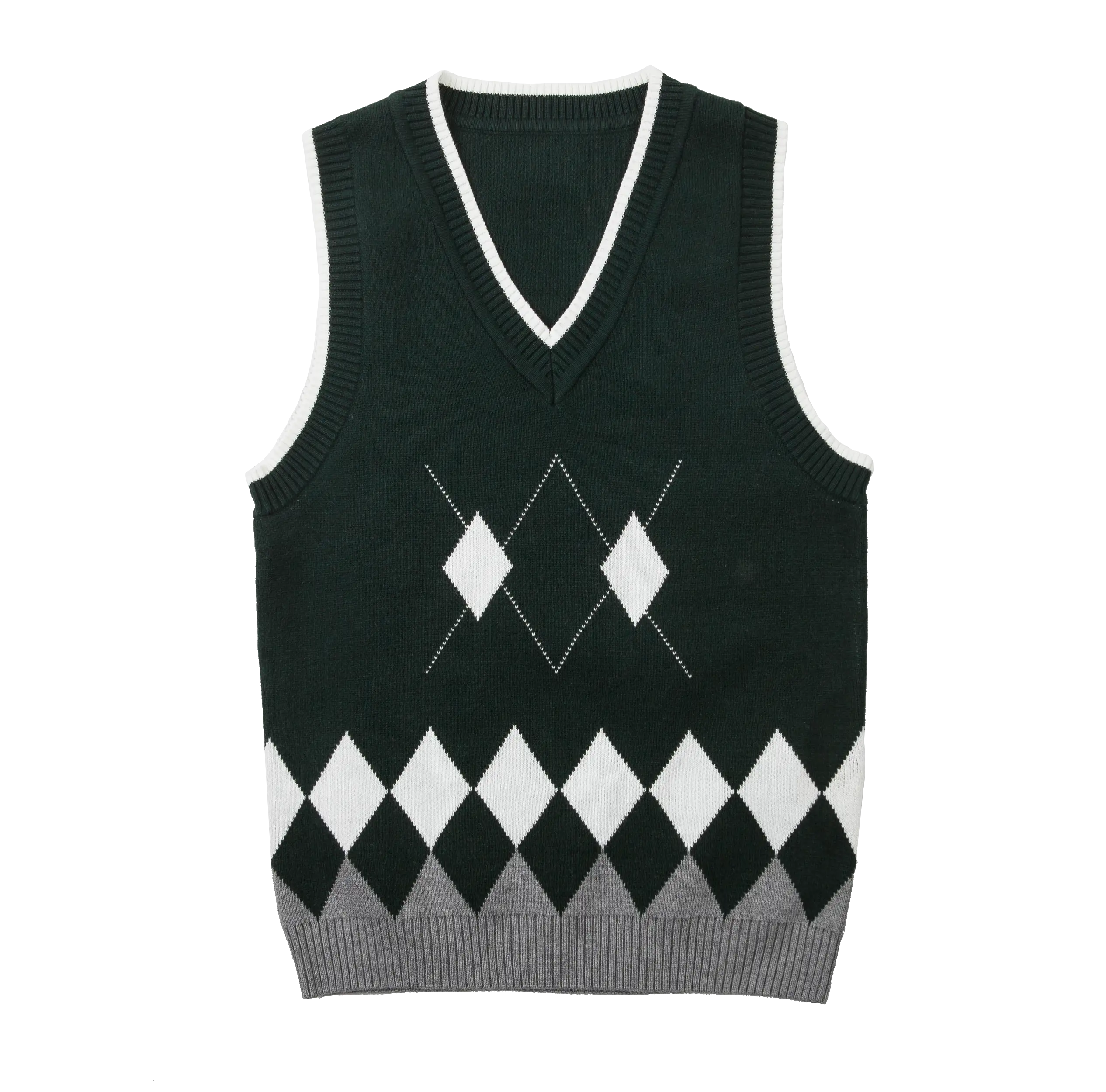 British College Argyle Vest