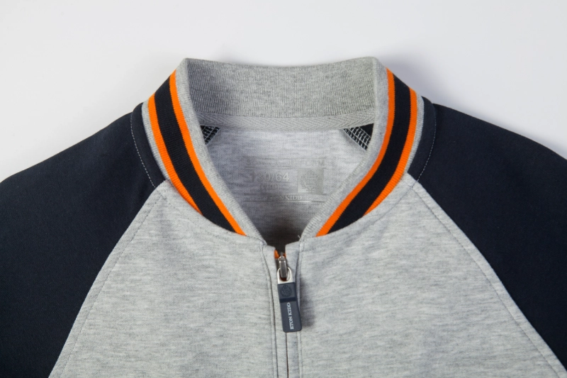 British college knitted sports suit