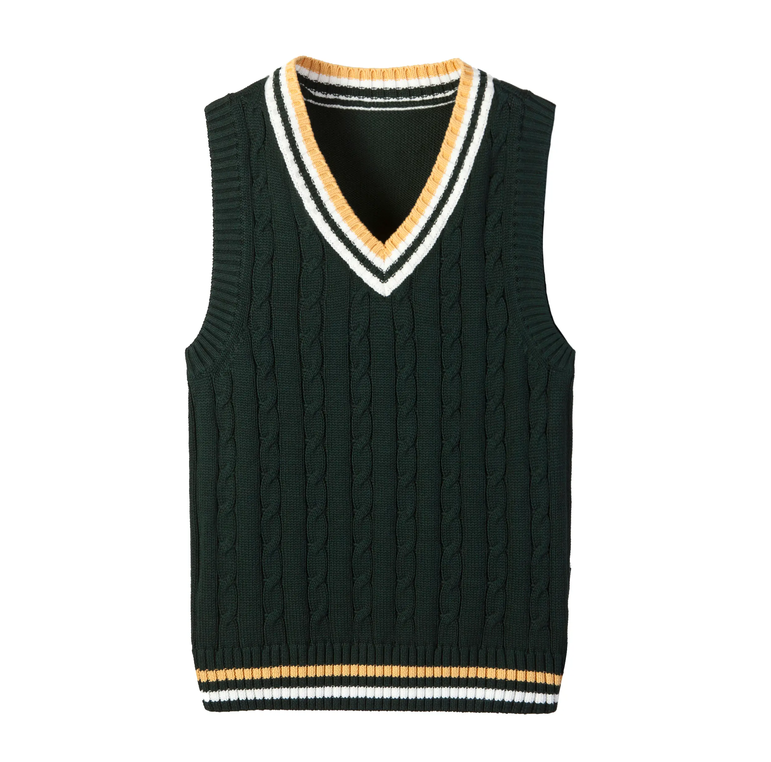 British College Cotton Vest