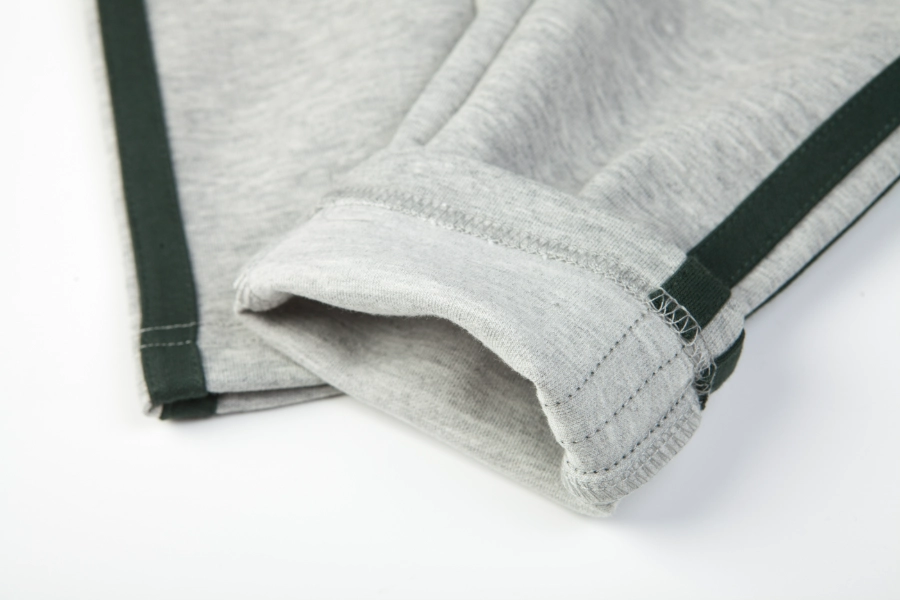 British Collegiate Sport Set-Dark Green / Light Heather Grey
