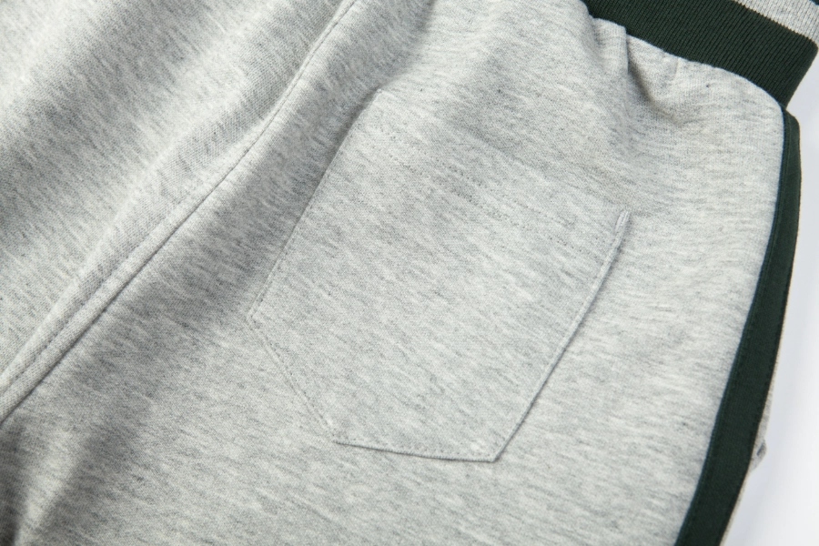 British Collegiate Sport Set-Dark Green / Light Heather Grey