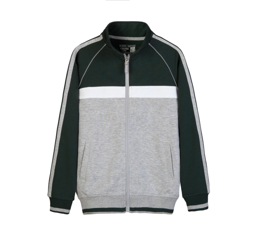 British Collegiate Sport Set-Dark Green / Light Heather Grey