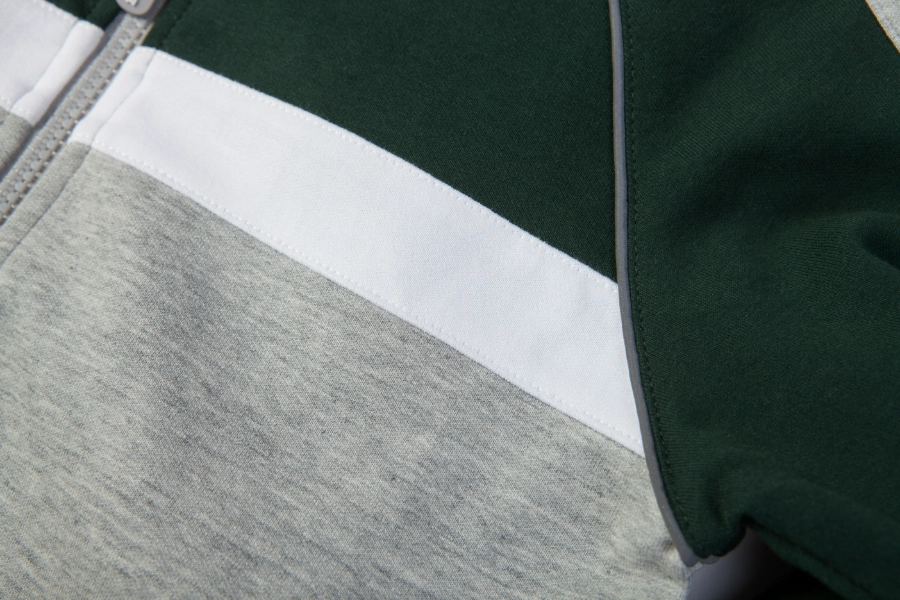 British Collegiate Sport Set-Dark Green / Light Heather Grey