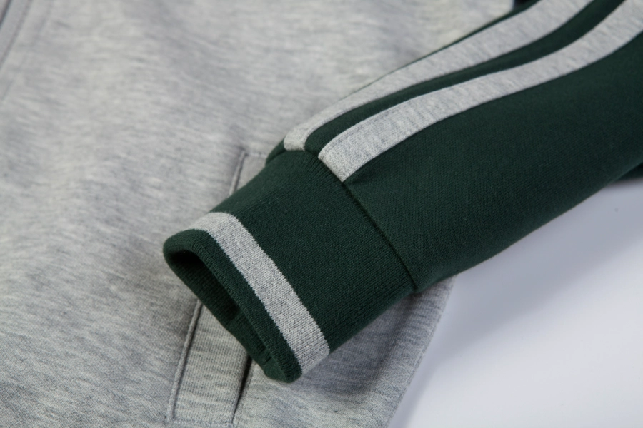 British Collegiate Sport Set-Dark Green / Light Heather Grey