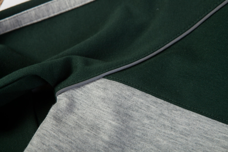 British Collegiate Sport Set-Dark Green / Light Heather Grey