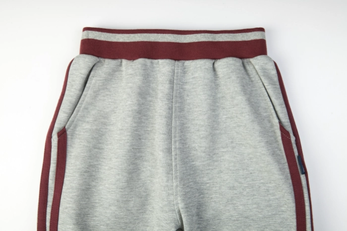 British Collegiate Sport Set-Dark Red / Light Heather Grey