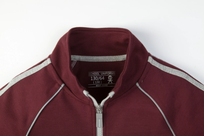 British Collegiate Sport Set-Dark Red / Light Heather Grey