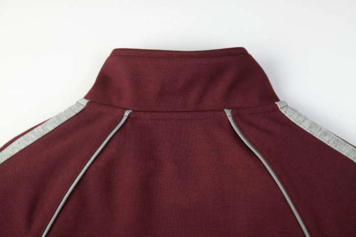 British Collegiate Sport Set-Dark Red / Light Heather Grey