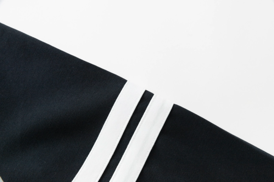 British Collegiate Sportswear-Light Gray & Navy