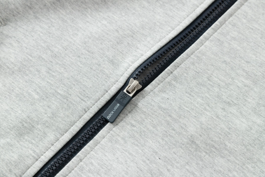 British Collegiate Sportswear-Light Gray & Navy