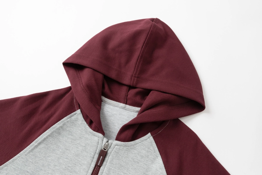 British Collegiate Sportswear-Light Gray & Maroon