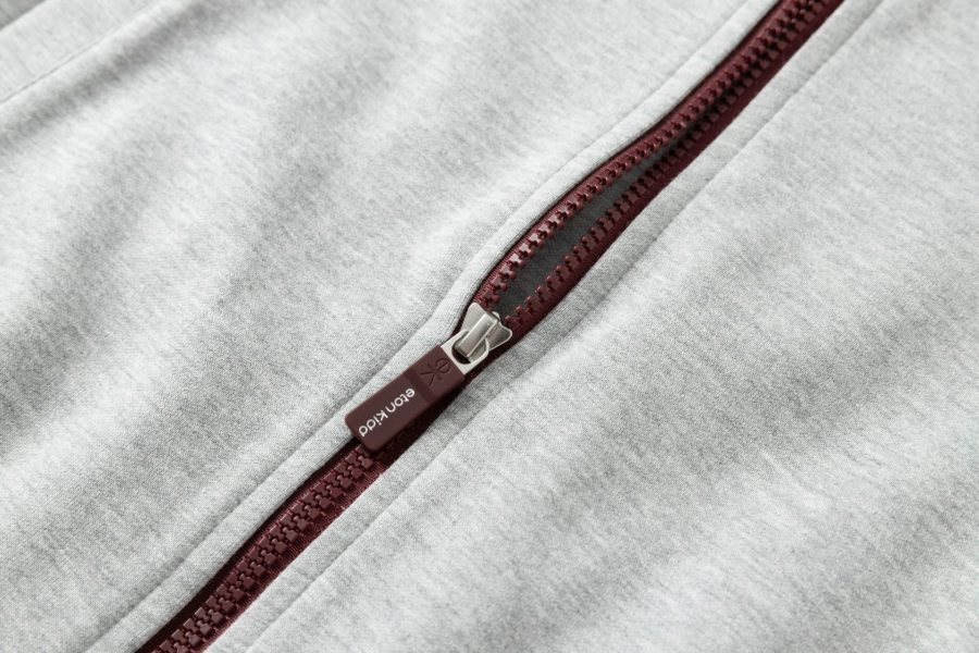 British Collegiate Sportswear-Light Gray & Maroon