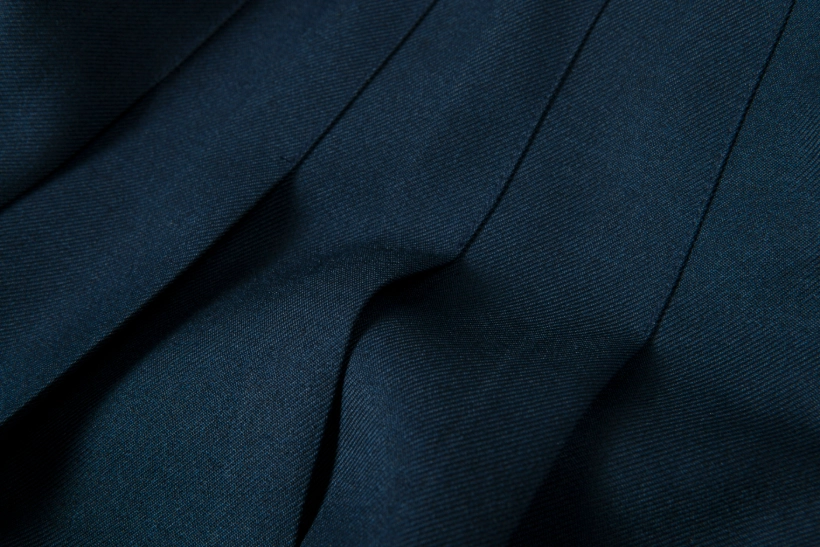 British-Inspired Girls’ Pleated Skirt-Navy Blue