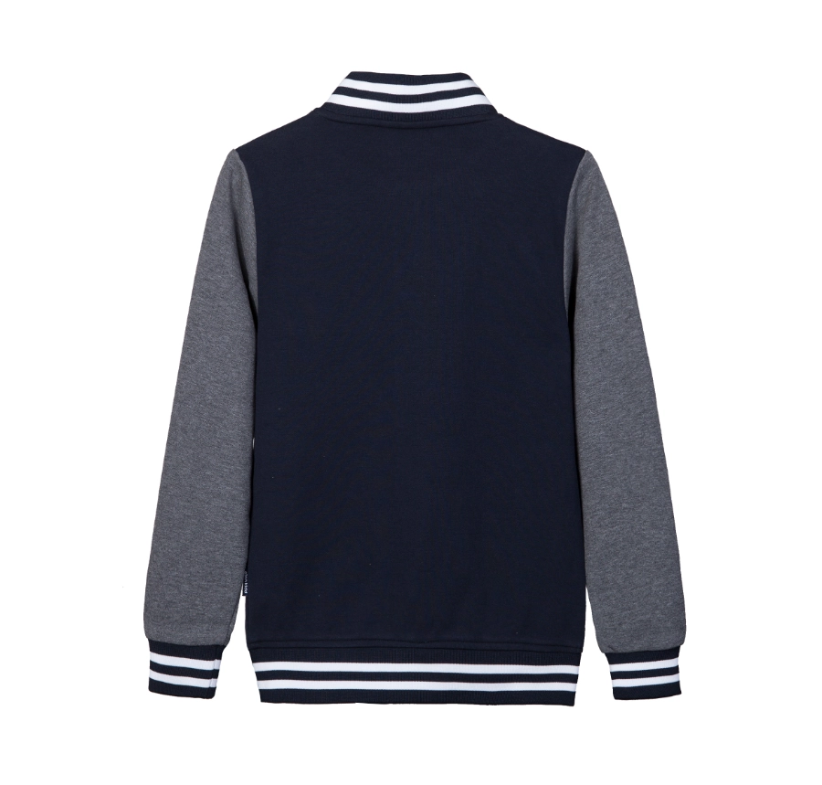 British Preppy Sports Set-Navy & Dark Gray