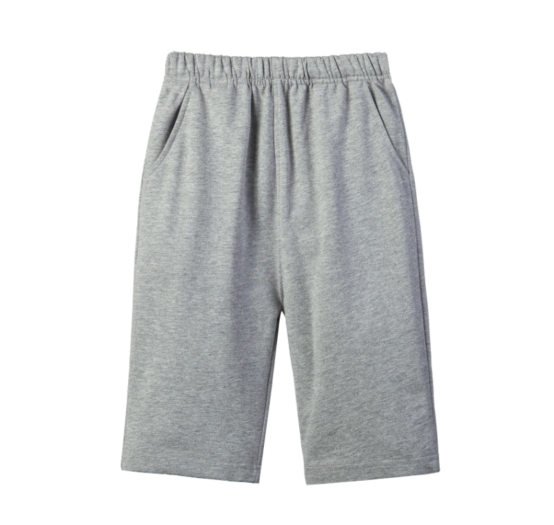 British Preppy Sports Shorts – Light Gray