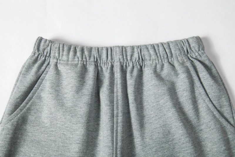 British Preppy Sports Shorts – Light Gray