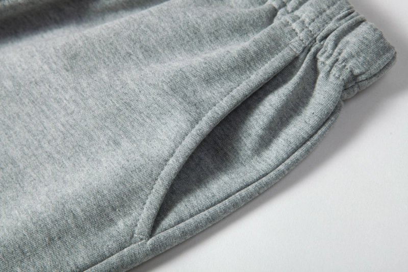 British Preppy Sports Shorts – Light Gray