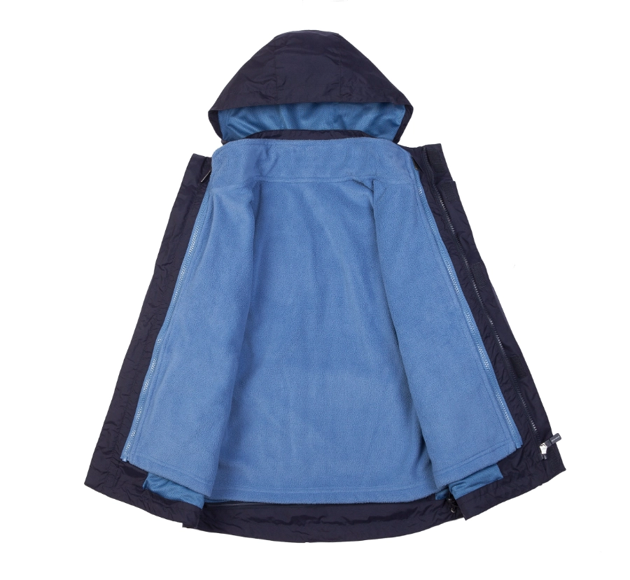 Campus-Inspired Convertible Jacket