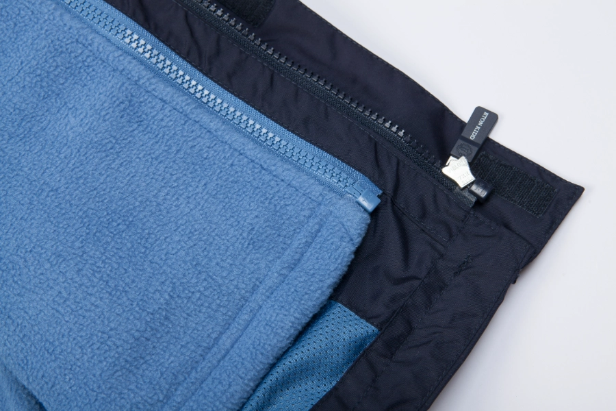 Campus-Inspired Convertible Jacket