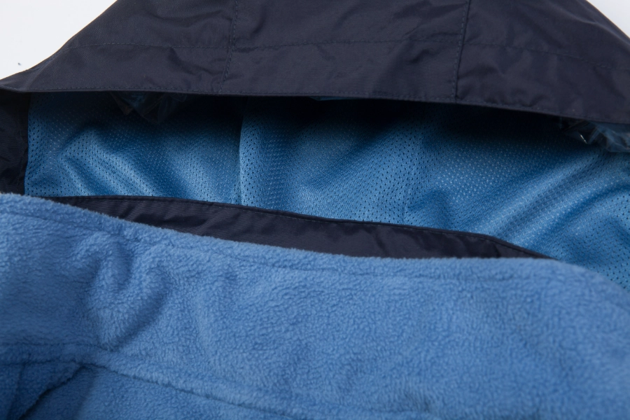 Campus-Inspired Convertible Jacket