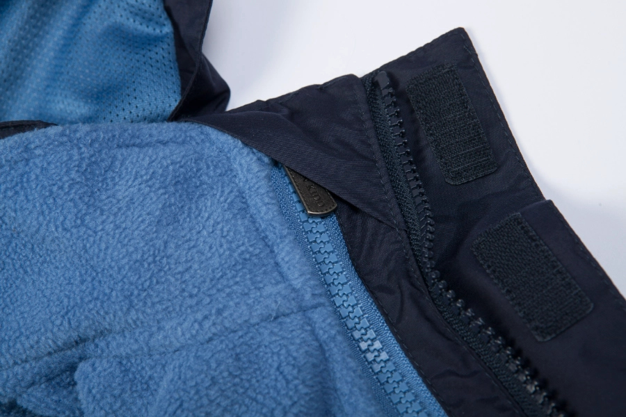 Campus-Inspired Convertible Jacket