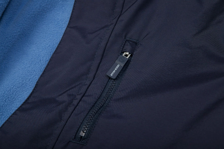 Campus-Inspired Convertible Jacket