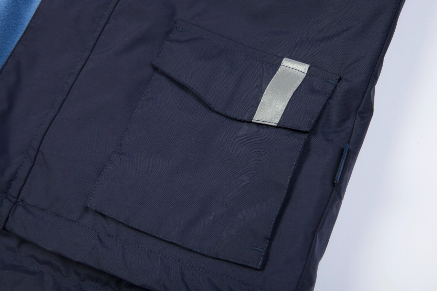 Campus-Inspired Convertible Jacket