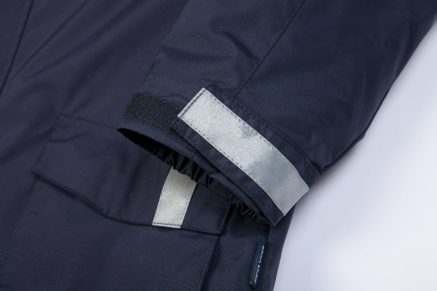 Campus-Inspired Convertible Jacket