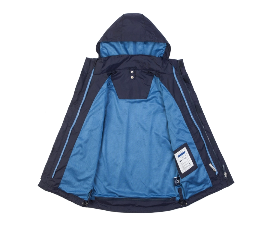 Campus-Inspired Convertible Jacket