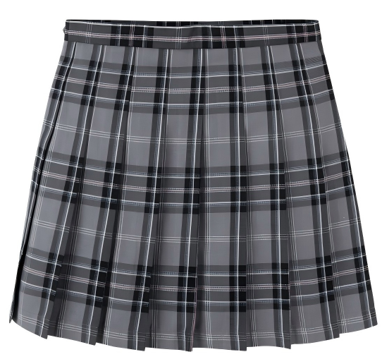Campus-Inspired Plaid Pleated Skirt