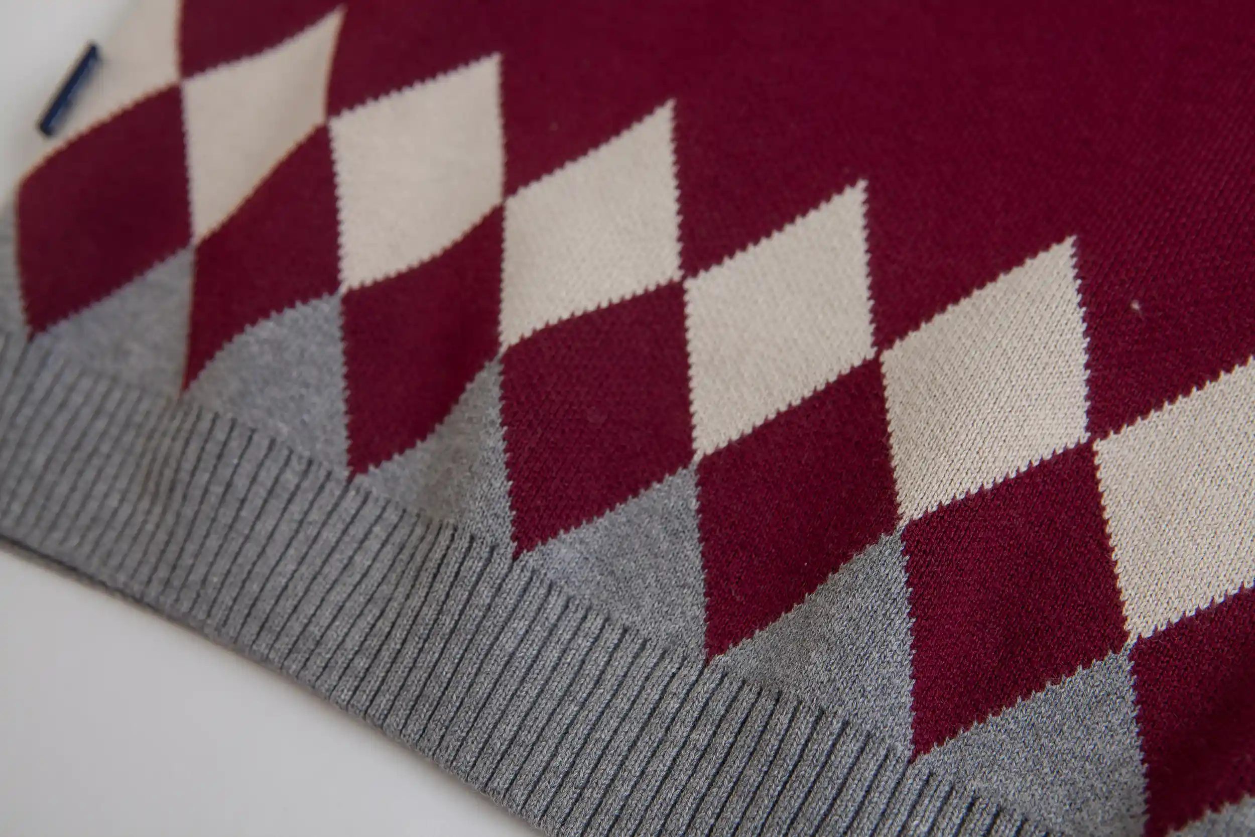 Collegiate Argyle Vest