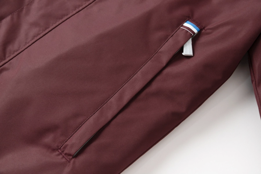 3M Insulated Detachable Collegiate Jacket-Wine Red