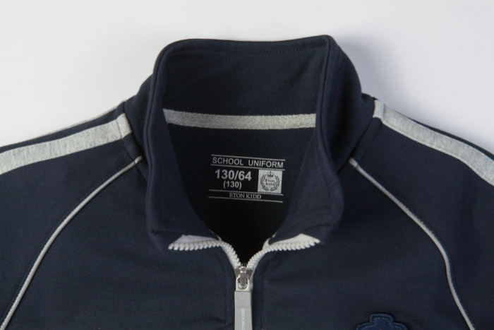 British Collegiate Sport Set-Navy Blue / Light Heather Grey