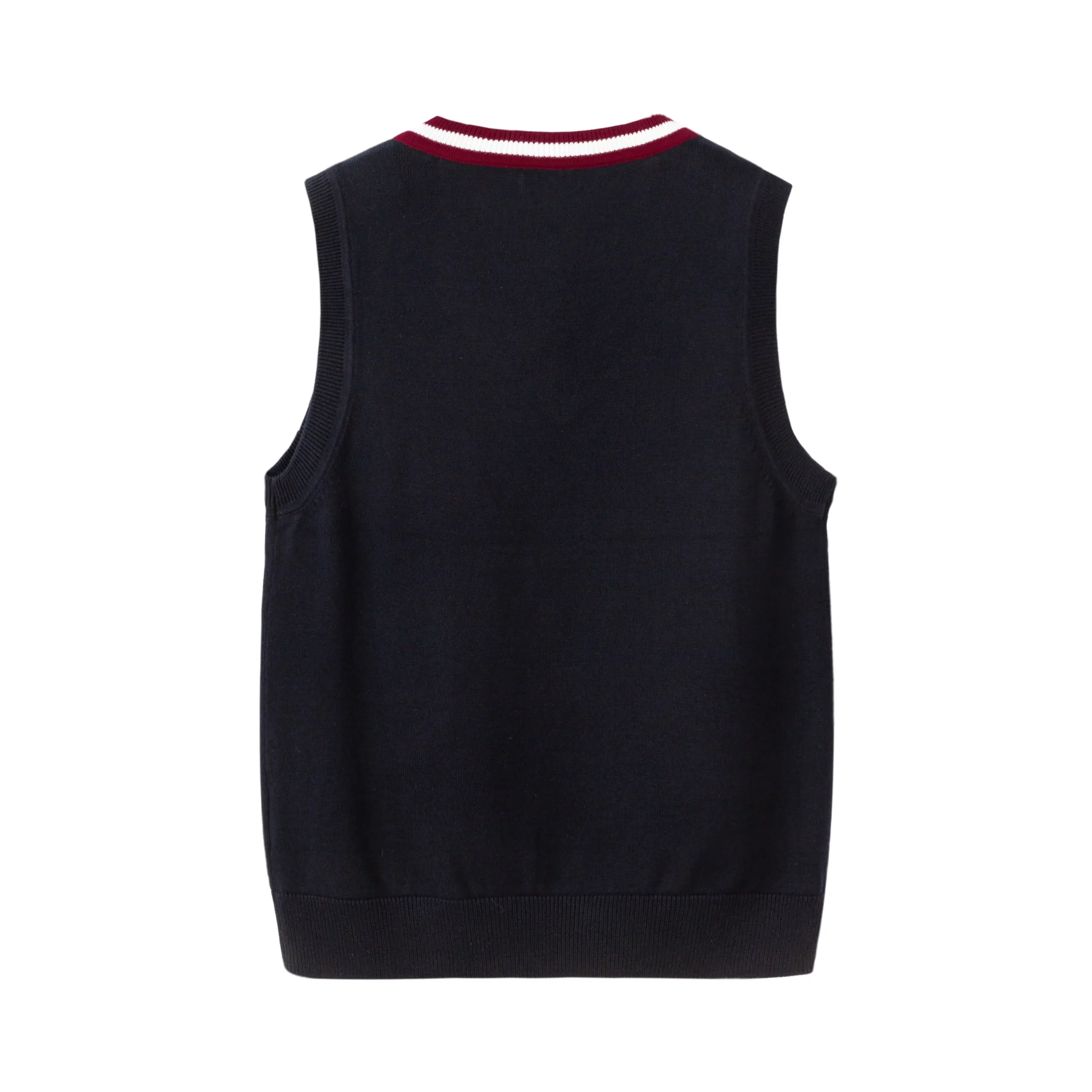 Preppy Cotton Sweater Vest