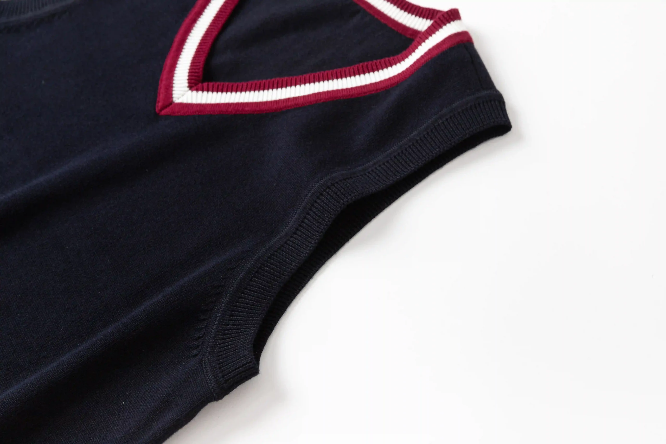 Preppy Cotton Sweater Vest